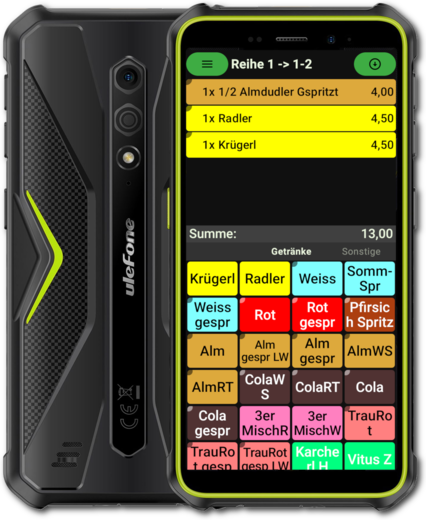 BonDroid am Smartphone